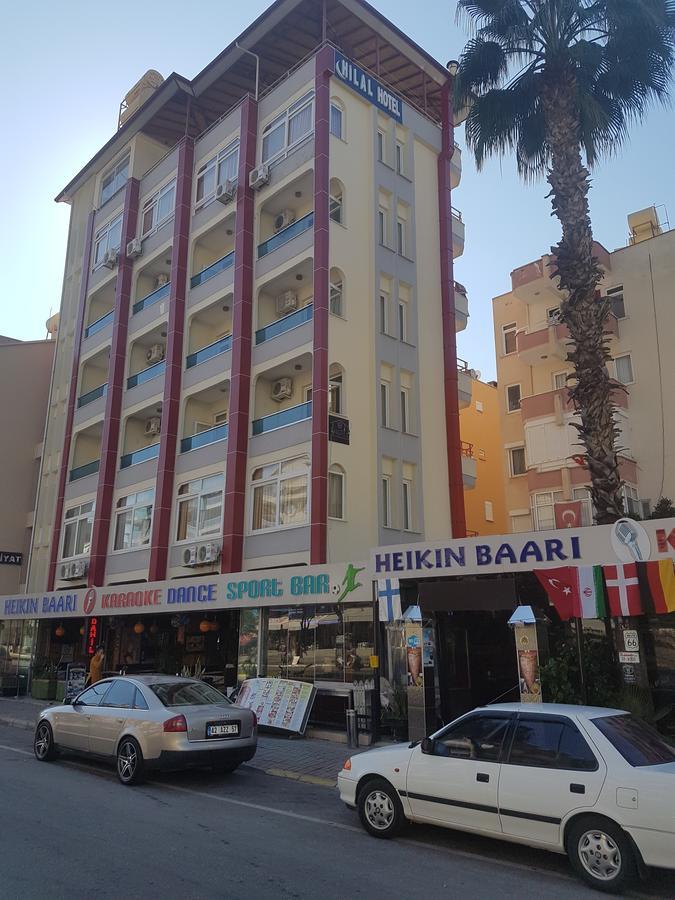 Hilal Hotel Alanya Exterior foto